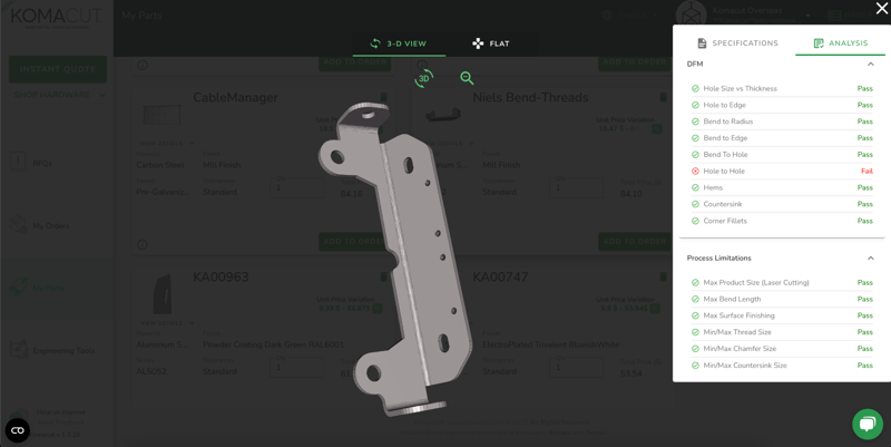 3D View - Analysis