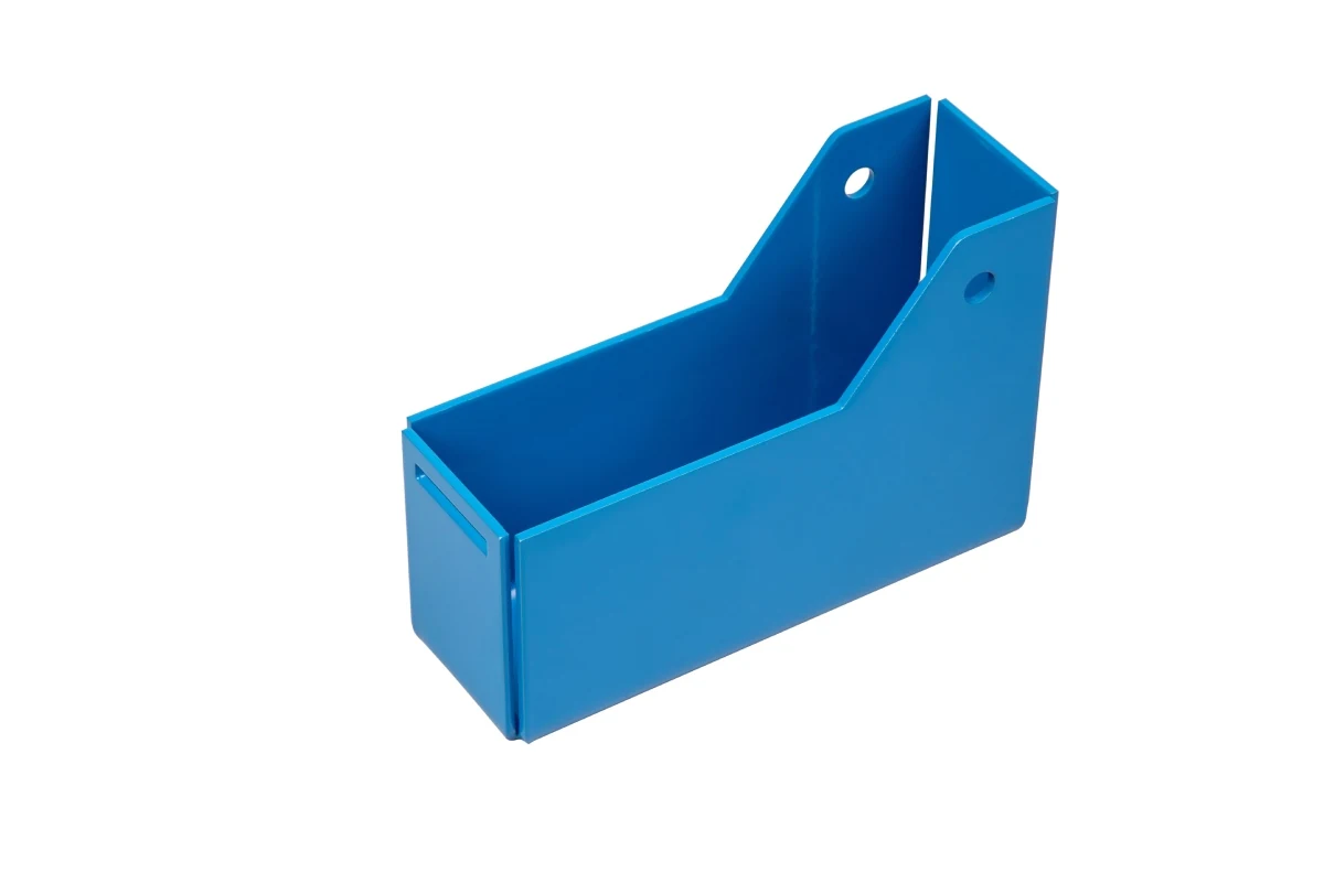 Metal Surface Finishes Powder Coated Sheet Metal Box Pantone 300C